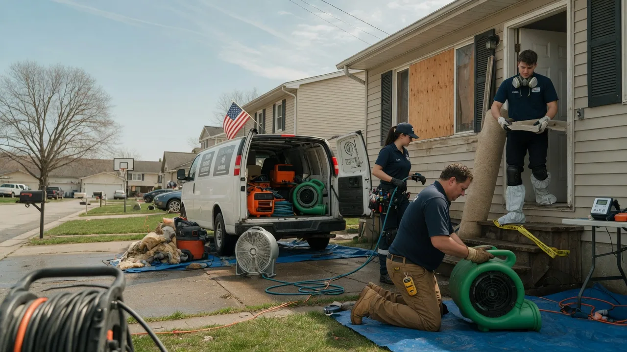 Water Damage Restoration in Williamsburg, KS near me
